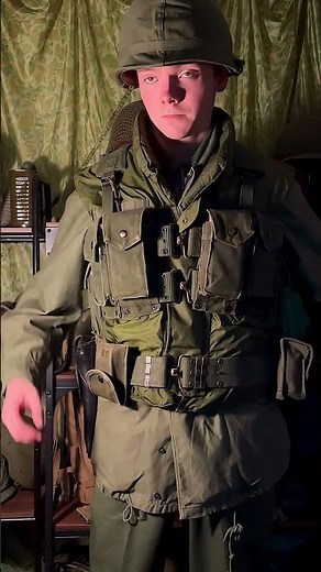 Chest rig made of m1961 webbing