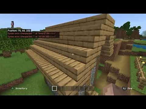 how to copy and paste in minecraft (works in xbox,and ps4)