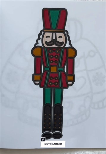 Nutcracker Coloring Book Preview: Winter Wonderland Art