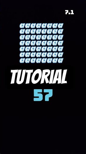 #67 tutorial