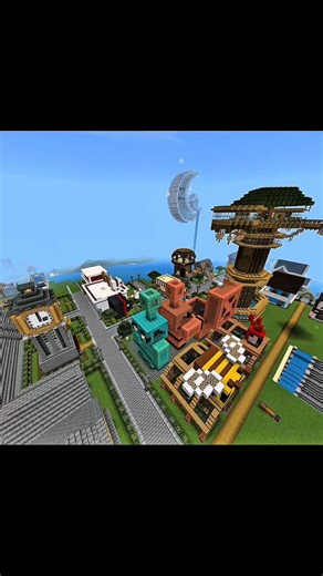 minecraft Amazing builds #minecraft #shorts #viral #herobrine