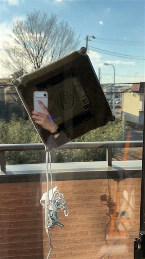 窓拭きロボットWINBOT を稼働させてみました