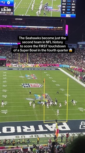 Seahawks Make Super Bowl History with Fourth Quarter Touchdown