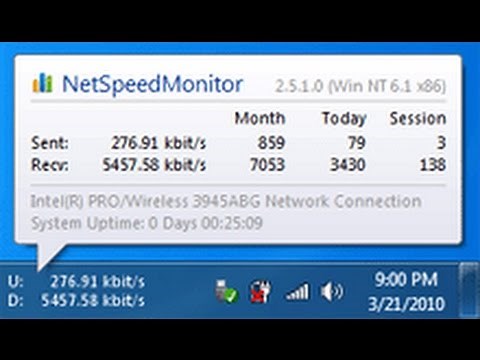 #35 NetSpeedMonitor für Windows 10