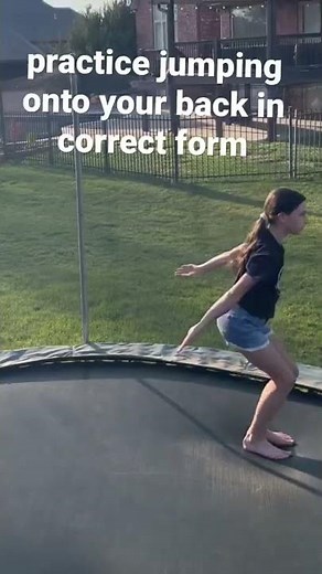 How to do a back handspring tutorial!￼