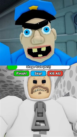 Barry Prison Easter Egg + Terry Jumpscare � Roblox #roblox #shorts