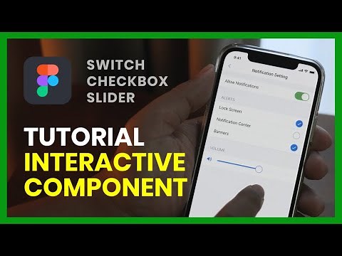 Tutorial Animasi Checkbox, Switch, & Slider dengan Interactive Component Figma