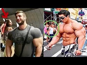 BODYBUILDERS IN PUBLIC! (SHOCKING REACTIONS)