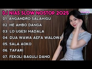 Dj Nias Angandro Salahigu Slow Bass Remix ✔ Dj Nias Nonstop Terbaru 2025