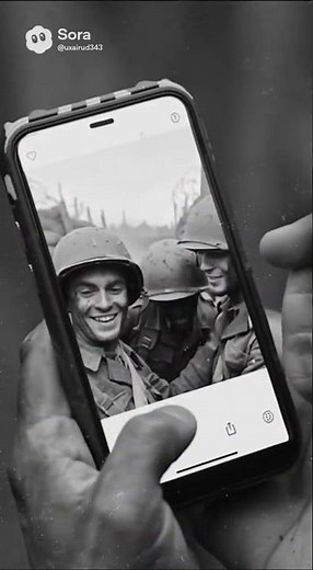 WW2 Soldiers Taking Selfies in 1944?! 🤳 Vintage War Parody” #1944