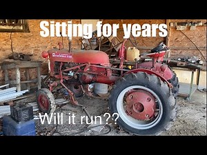 Farmall cub sitting for years. Will it run and drive?