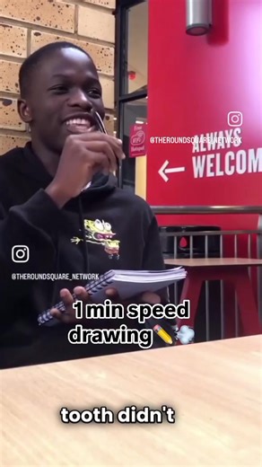 The 1 min speed drawing challenge with the Roundsquare!🤣 Try it out with your loved and please make sure to tag us!🔥 #roundsquarenetwork #viral #drawing #friends