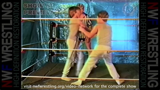 Classic Kids Wrestling： Crusher Crossen vs Roughhouse Roberts Full High Definint
