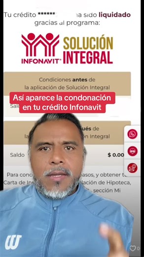 Identifica la Condonación de Adeudos en Infonavit