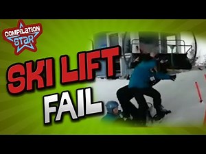 Ski Lift Fail Compilation