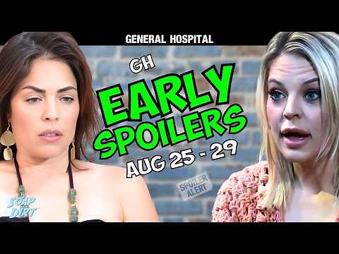 General Hospital Early Spoilers Aug 25-29: Maxie's Heart Crisis – Britt Panics | Soap Dirt