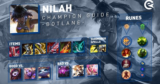 Nilah Champion Guide: Builds, Runes & More