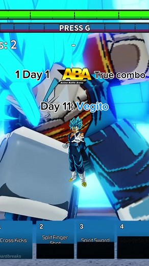 The superior fusion #aba #roblox #animebattlearena #anime #fypシ゚viral #dragonball #vegito #dragonballsuper