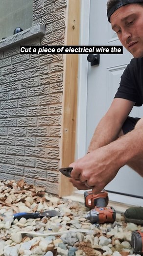 8.3K views · 192 reactions | Using electrical wire to secure into any material. If you ever have a hole that's to big you can put electrical wire in the hole to reduce the size & give a screw something to bite onto. #carpentrywork #carpentrytips #carpentrylife #renovationtips #renotips #bluecollarlife #renovationtip #handymanlife #contractorlife #concretelife #homeprojects #homerenotips | Meyers.makes | Facebook