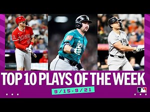 3 milestone homers and a play you'll see ONCE in your lifetime headline the Top Plays of the Week!