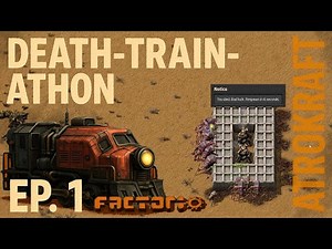 Death-Train-athon Ep.1 | Factorio Space Age – Surviving the First Night