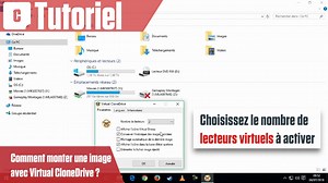 Comment monter une image avec Virtual CloneDrive ?