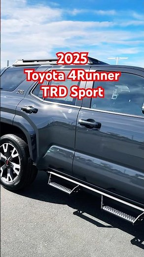 2025 Toyota 4Runner TRD Sport