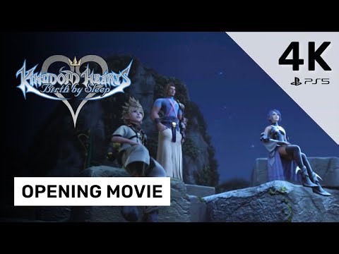 Kingdom Hearts Birth By Sleep Intro Movie | 4K PS5