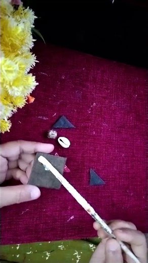 Fabric earrings making tutorial.#followers #handmadejewelry#fabriccrafts#fabricearrings #ethnicwear
