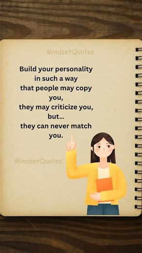 Build Your Personality.....#quotes #motivation #shorts #inspiration #mindset #tricks #motivation