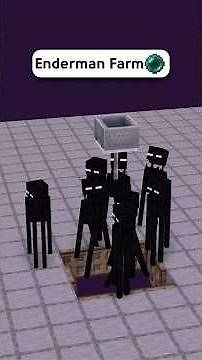 Minecraft Tutorial: Enderman XP Farm! #minecraft