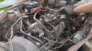Starting GAZ M20 Pobeda (V6 swapped) After 8 Years Test Drive | Flexiny