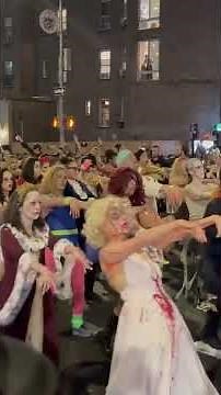 Thriller Flash Mob NYC 🕺🎃 | Halloween Dance Takes Over the Streets!