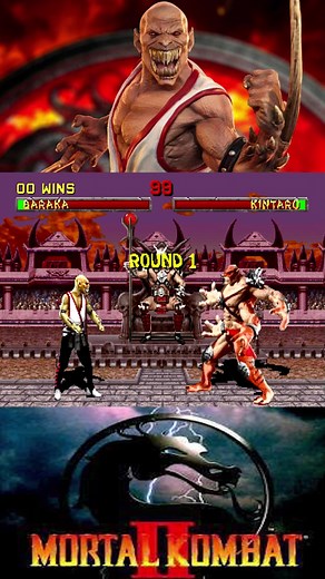 309K views · 2.9K reactions | Mortal Kombat 2 Baraka #videogames #retrogaming #arcade #retrogames #mortalkombat | Fightcade Arcade en linea | Facebook