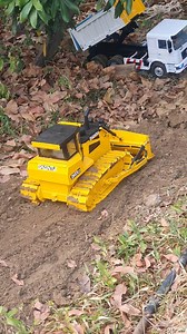 Mini Bulldozer Handmade Working 👍 #Bulldozer #construction | RC Truck 12v