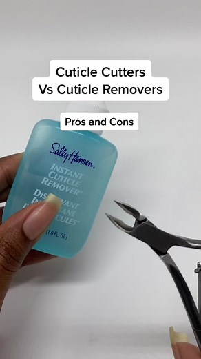 Cuticle cutters or cuticle removers? Thanks for teaching @Teri- Nail Art Content Creator #qanda #nailcare #cuticles #nails