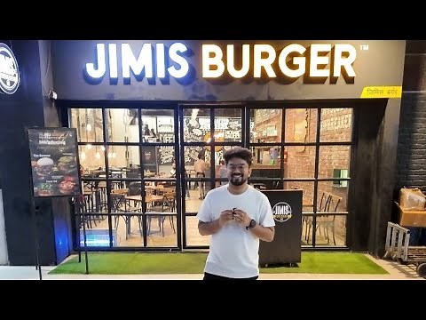 Exploring JIMIS BURGER, Vashi! 🍔 | #funvlog
