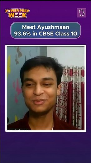 93.6 % in Class 10 Ayushmann #cbseclass10 #byjusclasses #motivational #byjus #successstories