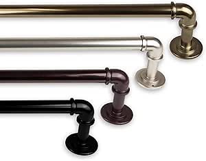 Amazon.com: Rod Desyne 1 inch Blackout Curtain Rod, 48 x 84, Bronze : Home & Kitchen
