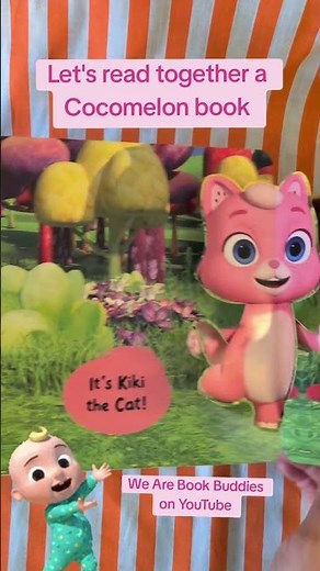 let's read together a Cocomelon book JJ's Animal Time! Pop up book