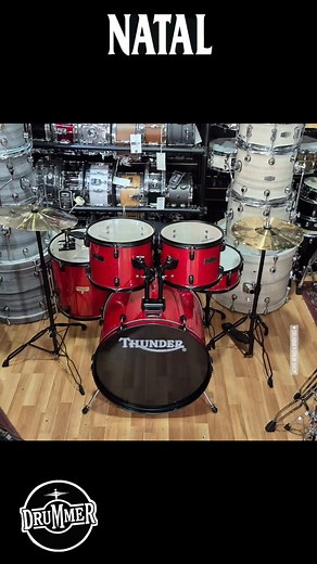 🔊 Nuevo ingreso Thunder! Bateria nueva desde $ 349.000! 🥁 Bateria Thunder: 22x16, 12x8, 13x09, 16x16 mas tambor 14x5.5. 🌲 Madera: Poplar ⚙️ Fierros: HI Hat, Pedal de bombo, Pie plato, Banqueta y Soporte de tambor. Platos: Hi Hat 14" y Crash 16". Incluye palos. 📦 Productos nuevos en caja cerrada. 💰 OPCION A: 4 cascos sin tambor, sin fierros y sin platos: $ 349.000 💰 OPCION B: 5 cascos con tambor, sin fierros y sin platos: $ 399.000 💰 OPCION C: 5 cascos con tambor, fierros (hi hat, pedal bo