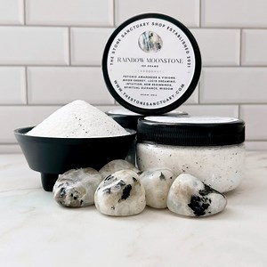 Rainbow Moonstone Sand | Moonstone Gemstone Sand | 180 G Rainbow Moonstone White Sand for Magic, Spells, Orgone, Organite, Crafts, Art - Etsy