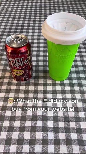 9.3K views · 189 reactions | Turn anything into slush in under 60 #seconds ❄️ .... #slushymaker #beverage | Slushy Cup | Facebook