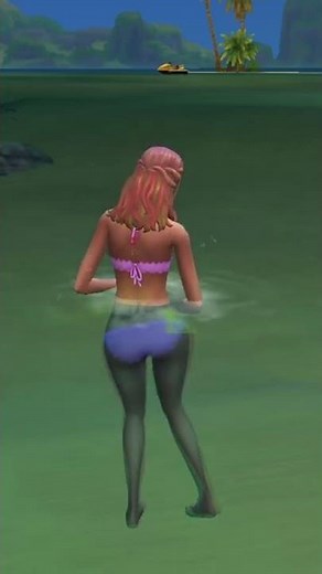 Lorelai farts in the sea #thesims4 #fart #girlfart #fartsarefunny