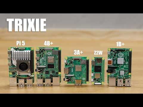 Raspberry Pi OS Trixie tested on (almost) all the Pi’s