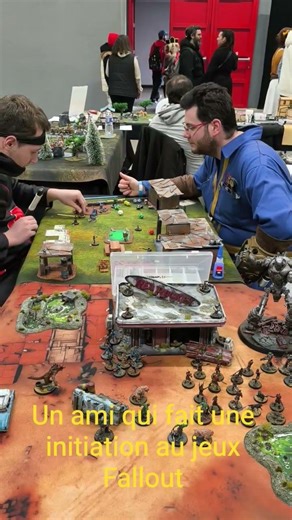 un ami qui fait une initiation au jeux Fallout