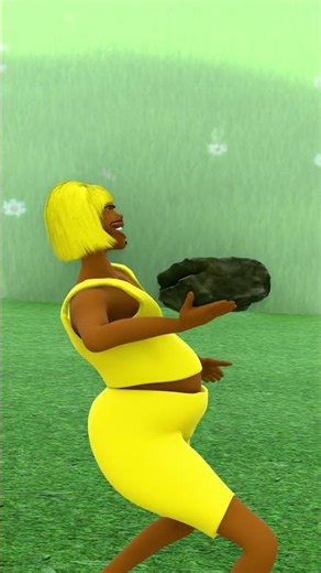 I threw a rock at the drone | Funny Animation