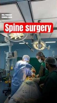 Spine surgery