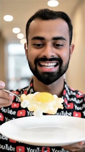 World’s Smallest Egg Capsule Turns Into a Full Fried Egg 😱🍳