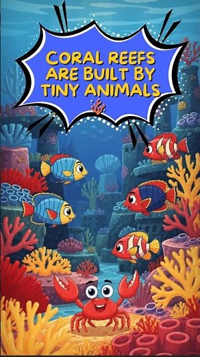 What Is a Coral Reef and Why Is It Important? | Simple Science for Kids #minidocsforkids